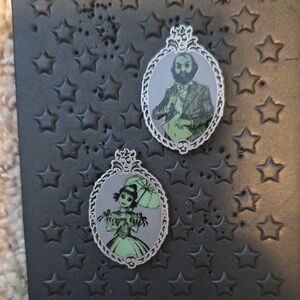 Disney Haunted Mansion Glow Pins